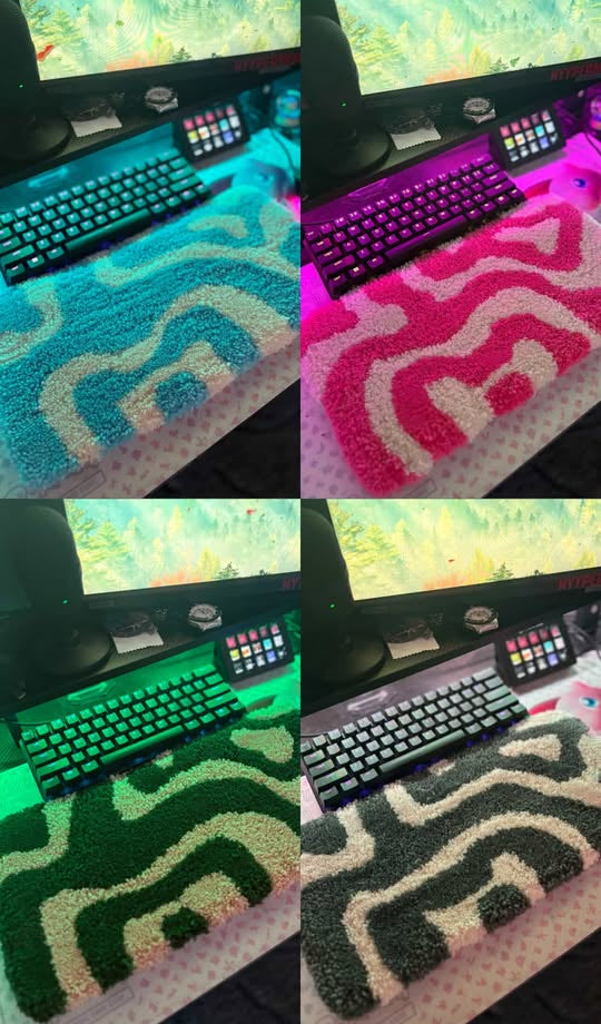Keyboard Tufted Rugs